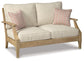 Clare View Outdoor Loveseat with 2 Lounge Chairs