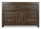Juararo Dresser and Mirror