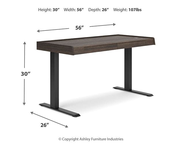 Ashley Express - Zendex Adjustable Height Desk