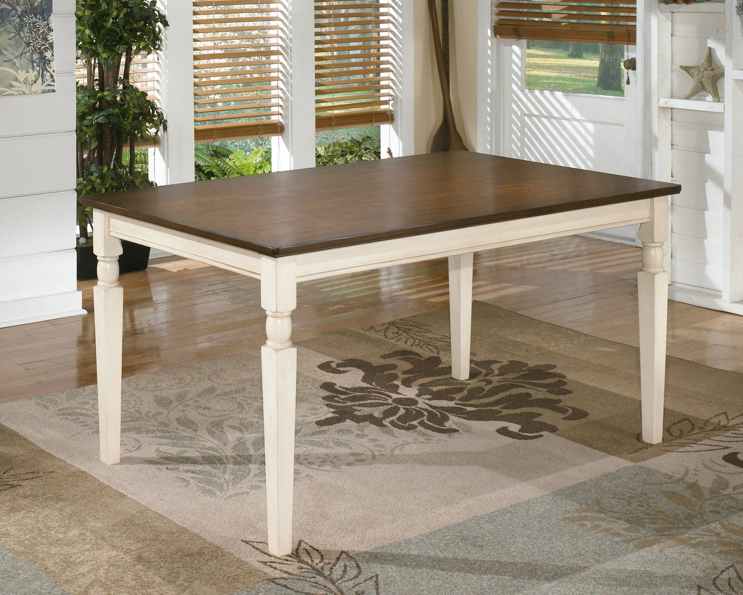 Ashley Express - Whitesburg Dining Table and 4 Chairs with Storage