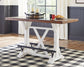 Ashley Express - Valebeck Counter Height Dining Table and 4 Barstools