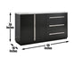 Camila White Marble Server