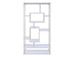 Alize Bookshelf, White