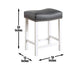 Zermatt 24″ Backless Counter Stool