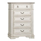 Abbey Park - King Uph Sleigh Bed, Dresser & Mirror, Chest, Night Stand