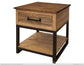 1 Drawer, End Table