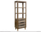 3 Drawers, Bookcase Blue