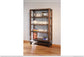 70" Bookcase with 4 shelves & Casters