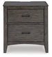 Ashley Express - Montillan Two Drawer Night Stand