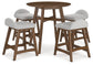 Ashley Express - Lyncott Counter Height Dining Table and 4 Barstools