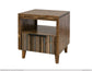 1 Drawer, End Table Blue, w/1 multicolor drawer