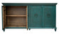 4 Door Green Console