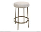 Wooden Frame & Metal Base, 30" Stool