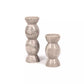 Kivu Pillar Candle Holder, Set Of 2
