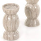 Kivu Pillar Candle Holder, Set Of 2