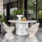 Kasem Round Outdoor Tray
