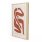 Teracotta Body Abstract by Roseanne Kenny