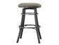 Bali 30″ Backless Bar Stool, Swivel, Gray