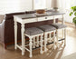 Joanna 4- Piece Sofa Bar Set
(Sofa Bar & 3 Counter Stools)