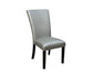 Camila Silver PU Dining chairW/ Nailhead