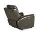 Laurel Dual-Power Leather Recliner, Grey