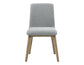 Vida Upholstered Side Chair, Gray