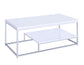 Lucia White 3-Piece Set
(Cocktail & 2 End Tables)