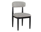 Magnolia Upholstered Side Chair, Black