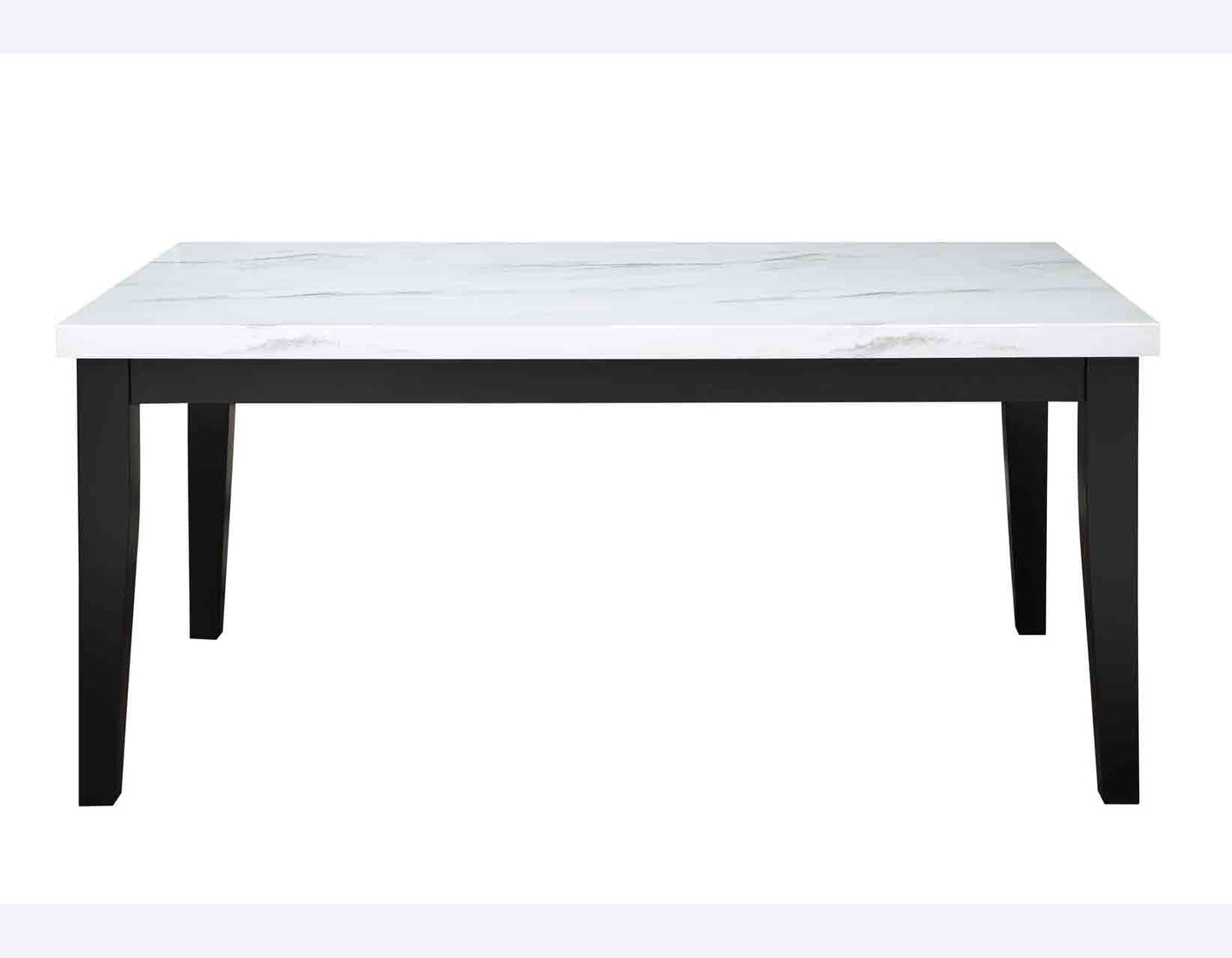 Sterling 5 Piece Faux-Marble Top Dining
(Table & 4 Side Chairs)