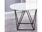 Ramona 5 Piece Marble Top Set
(Table & 4 Side Chairs)