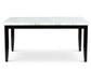 Westby 6 Piece Marble Top Set
(Table, Bench & 4 Side Chairs)