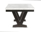 Finley 7 Piece Marble Top Dining
(Table & 6 Side Chairs)