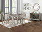 Abacus 5-Piece Dining Set
(Table & 4 Side Chairs)