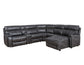 Provo 6-Piece Dual-Power Chaise Sectional