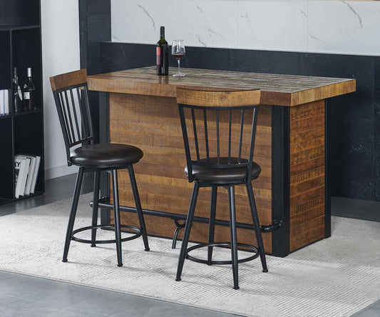 Tyler 3-Piece 38-inch Counter Bar Set