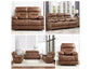 Rudger 3-Piece Manual Motion Set, Brown