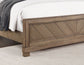Montana Queen Bed, Sand