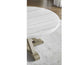 Carena 5-Piece 52-inch Round White Marble Dining Set
(Table & 4 Side Chairs)