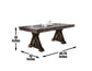 Adrian 5 Piece Set
(Table & 4 Side Chairs)