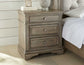 Highland Park Nightstand, Waxed Driftwood