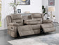 Abilene 3-Piece Manual Reclining Set, Tan