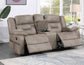 Abilene 3-Piece Manual Reclining Set, Tan