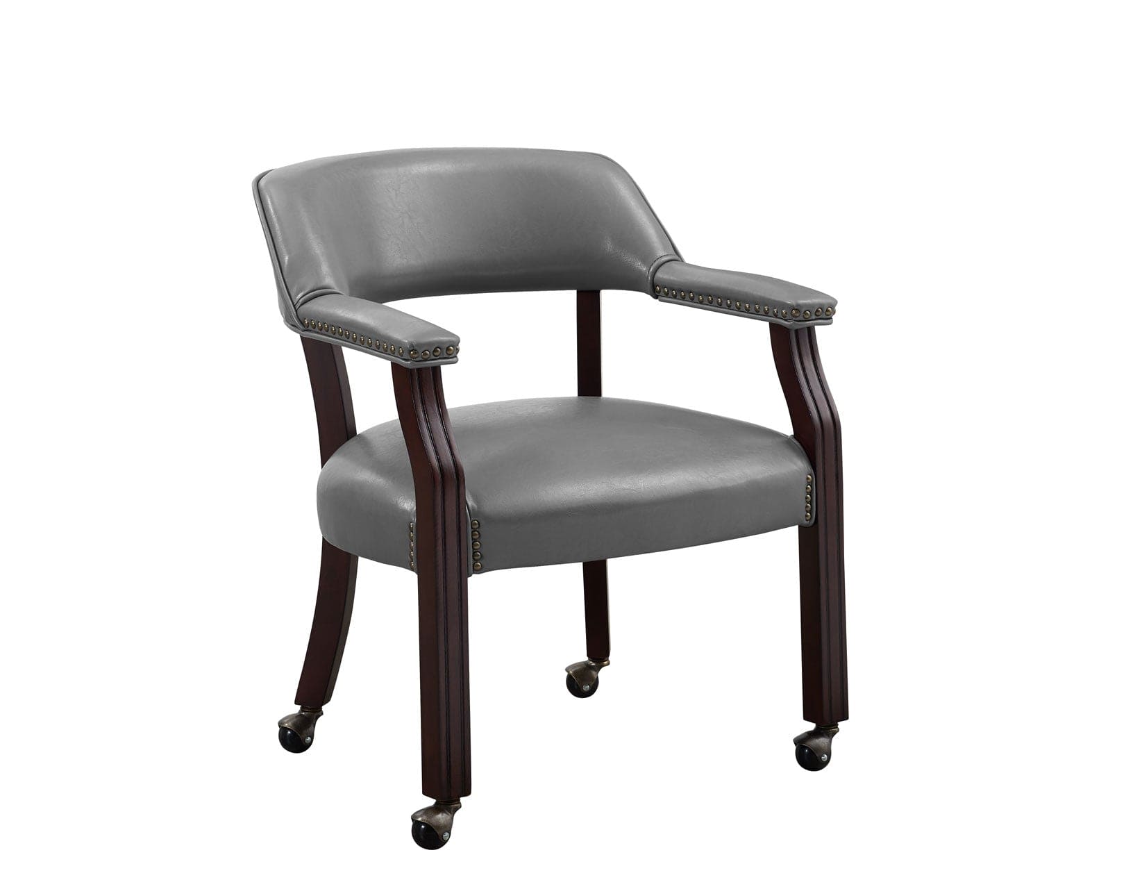 Upholstered game 2025 chairs with casters
