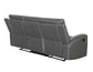 Gaston Manual Reclining Sofa with Drop-Down Console