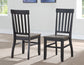 Raven Noir Side Chair