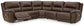 Dunleith 5-Piece Power Reclining Sectional