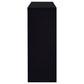 Prescott Rectangular Home Wine Table Black High Gloss