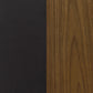 Zion Upholstered Swivel Bar Stool Walnut and Black