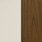Zion Upholstered Swivel Bar Stool Walnut and Ecru