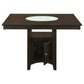 Gabriel Square Counter Height Dining Table Cappuccino